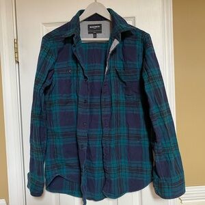 Bonobos Men’s Slim Fit Black Watch Tartan Flannel